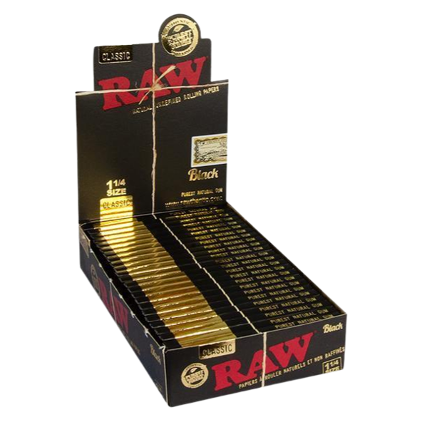RAW Black 1¼ Slim