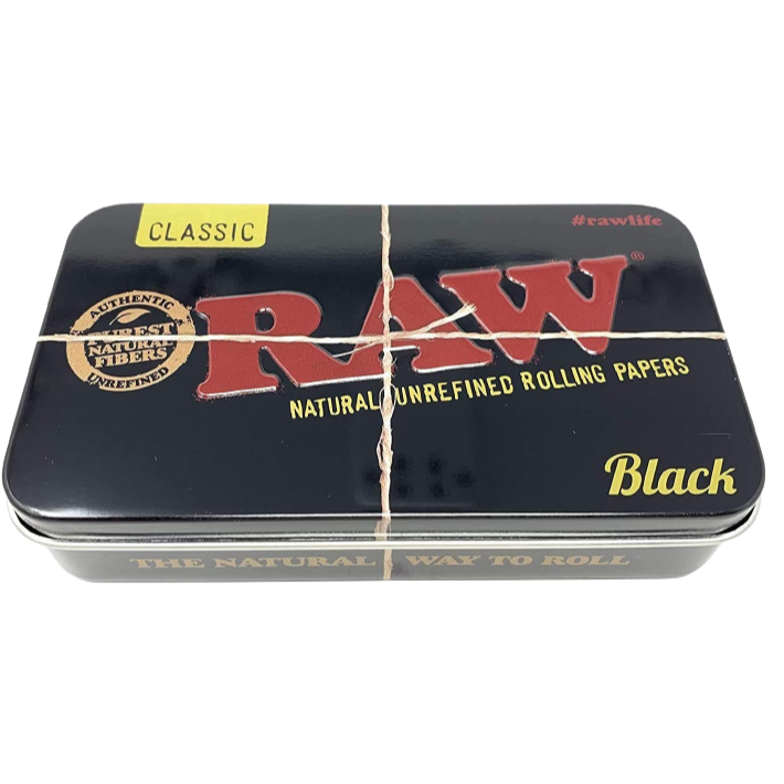 RAW Black Rolling Tin