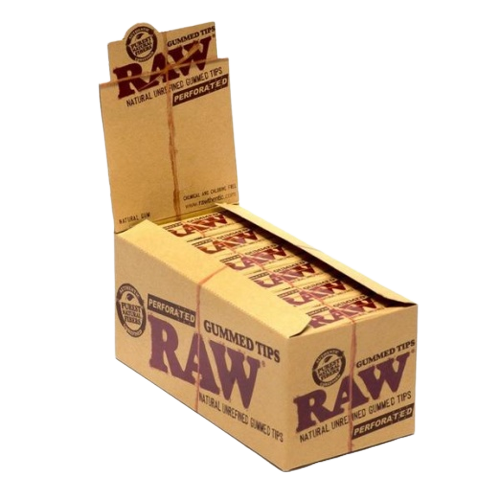 RAW Perforated Gummed Tips