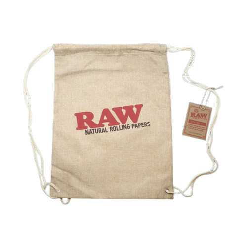 RAW Woven Hemp Drawstring Bag (2 colours)
