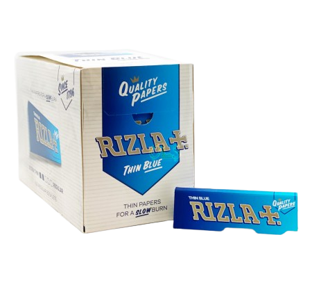 RIZLA+ Medium Thin Blue (Box of 100)