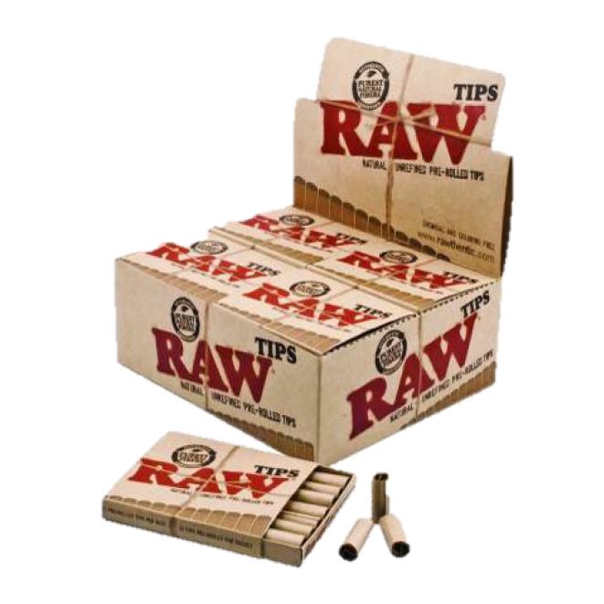 RAW Pre-Rolled Tips 21-pack