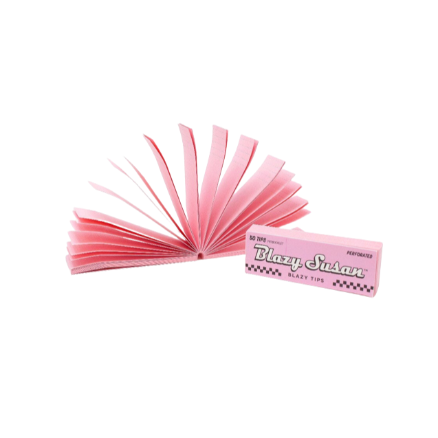 Blazy Susan Pink Perforated Tips