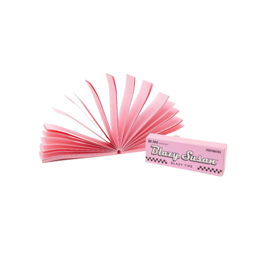 Blazy Susan Pink Perforated Tips