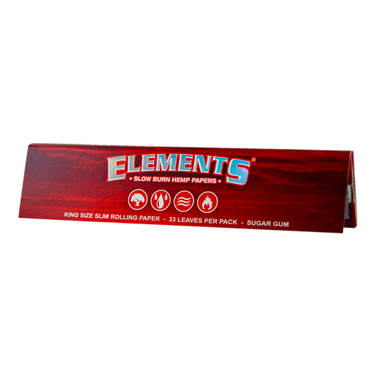 Elements Red Kingsize Slim