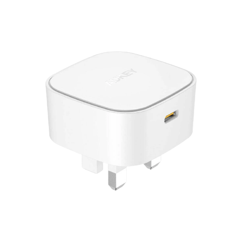 Aukey 20W USB-C/PD Fast Charging Wall Plug (UK Plug)