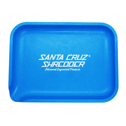 Santa Cruz Shredder Hemp Plastic Rolling Tray + Spout (6 Colours)