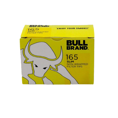 Bull Brand Slim Filter Tips - 160 pack (Box of 10)