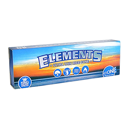 Elements Kingsize Pre-Rolled Cones - 40 pack