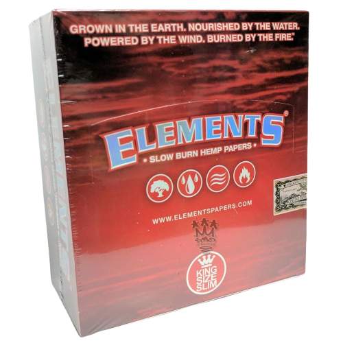 Elements Red Kingsize Slim