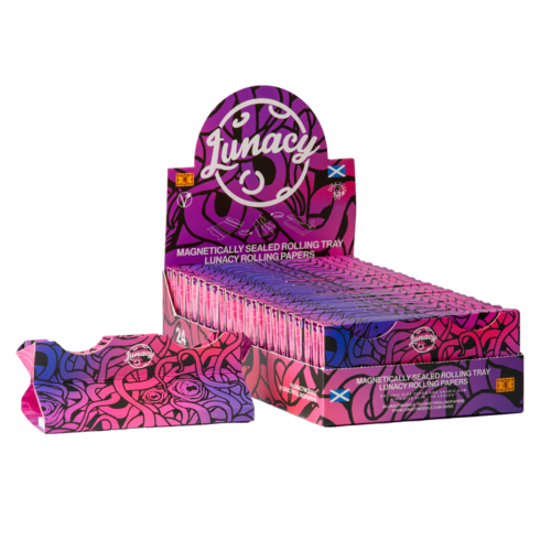 Lunacy Kingsize Slim Papers + Tips & Fold Tray