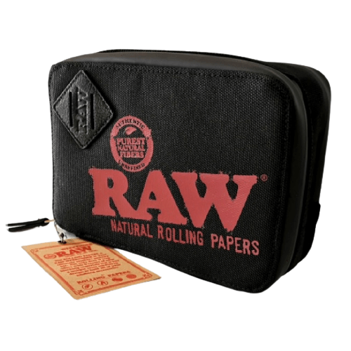 RAW Black Weekender Smoker's Pouch