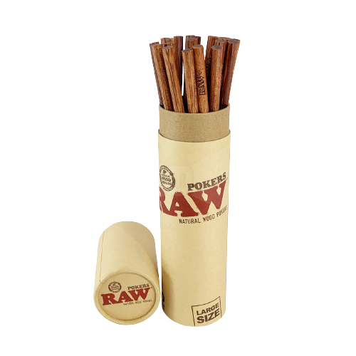 RAW Natural Wood Pokers - Large