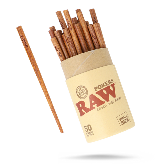 RAW Natural Wood Pokers - Small
