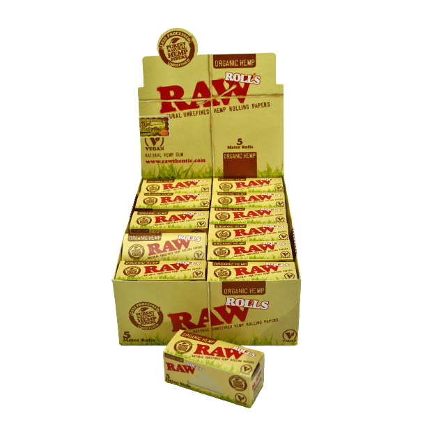 RAW Organic Hemp 5m Roll
