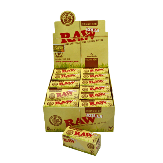 RAW Organic Hemp 5m Roll