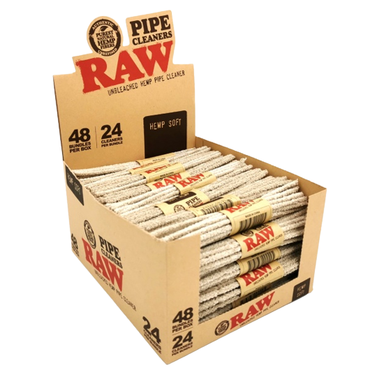 RAW Pipe Cleaners - Bundle of 24 - Hemp Soft