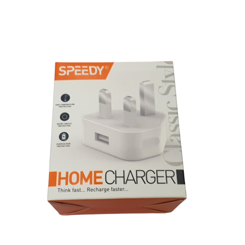 Speedy 5W USB-B Wall Plug (UK Plug)