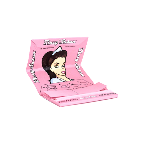 Blazy Susan Pink Deluxe Rolling Kit + Tips