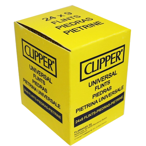 CLIPPER Universal Flints (Box of 24x9)
