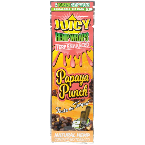 2-pack Juicy Jay's Terp Enhanced Wraps