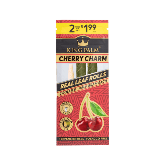 King Palm Terpene Flavoured 0.5g Rollies 2-packs