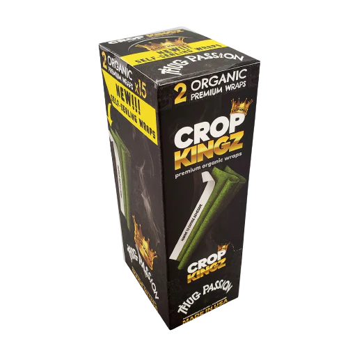 Crop Kingz Self-Sealing Organic Hemp Wraps