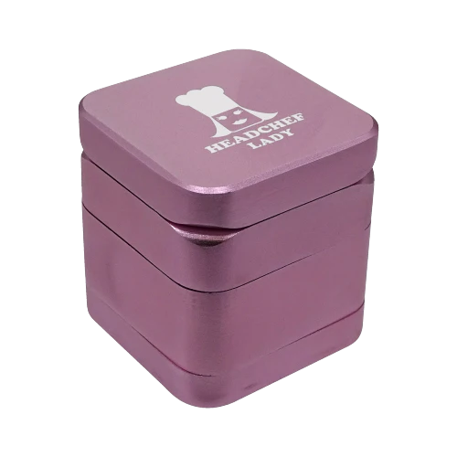 Head Chef Lady Cube 55mm 4-piece Square Grinder