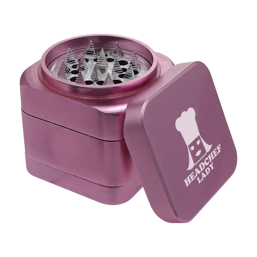 Head Chef Lady Cube 55mm 4-piece Square Grinder