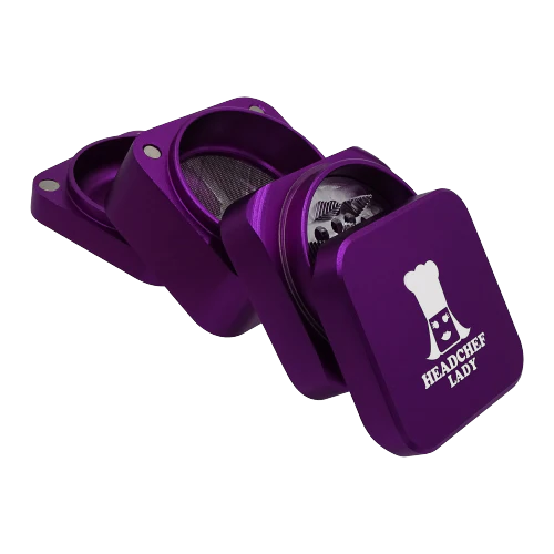 Head Chef Lady Cube 55mm 4-piece Square Grinder