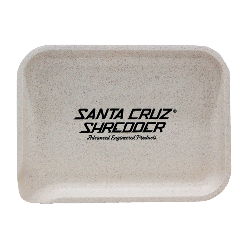 Santa Cruz Shredder Hemp Plastic Rolling Tray + Spout (6 Colours)