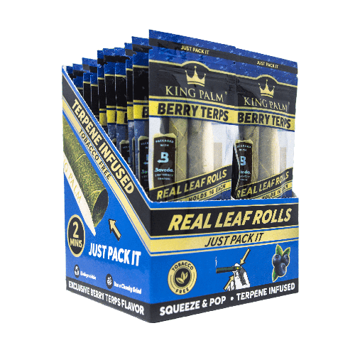 King Palm Mini Leaf Rolls 2-pack (8 flavours)