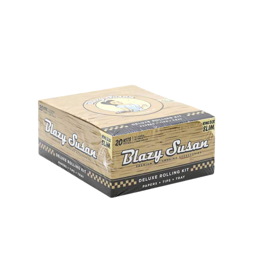 Blazy Susan Brown Deluxe Rolling Kit + Tips