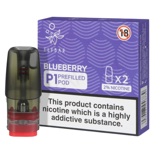 ELF Bar Mate 500 P1 Pre-Filled Pods - Pack of 2