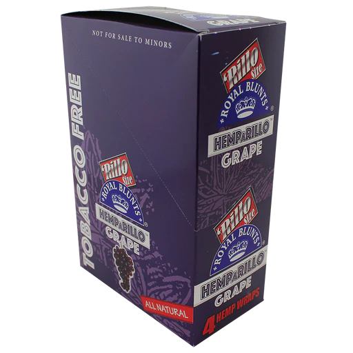 Royal Blunts Hemp a Rillo 4-pack Flavoured Wraps (10 Flavours)