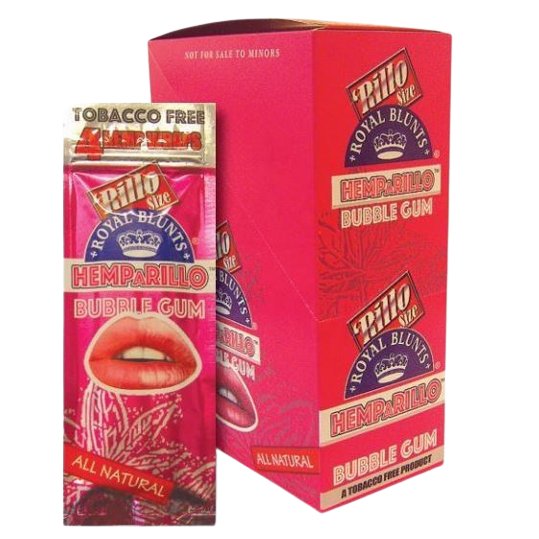 Royal Blunts Hemp a Rillo 4-pack Flavoured Wraps (10 Flavours)