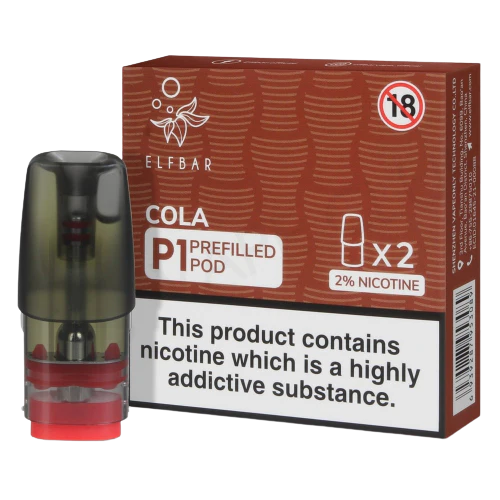 ELF Bar Mate 500 P1 Pre-Filled Pods - Pack of 2