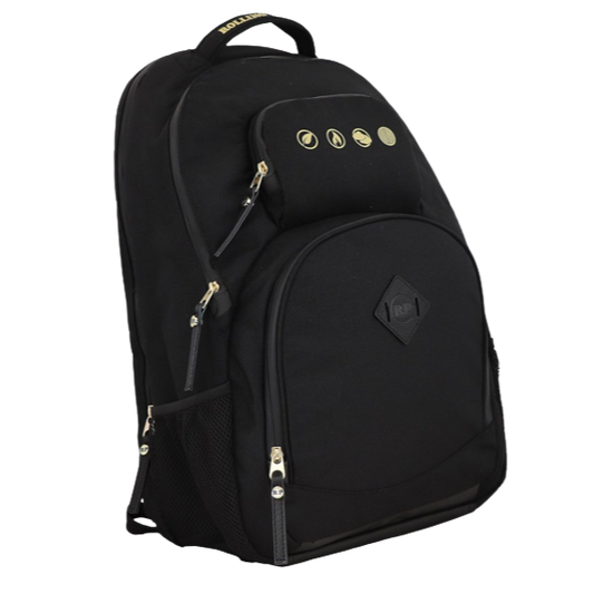 RAW Black Smellproof 5-layer Padded Backpack