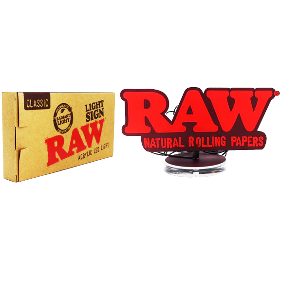 RAW Acrylic LED USB Logo Sign