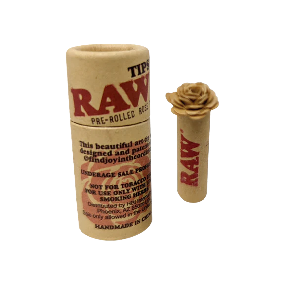 RAW Pre-Rolled Rose Tip