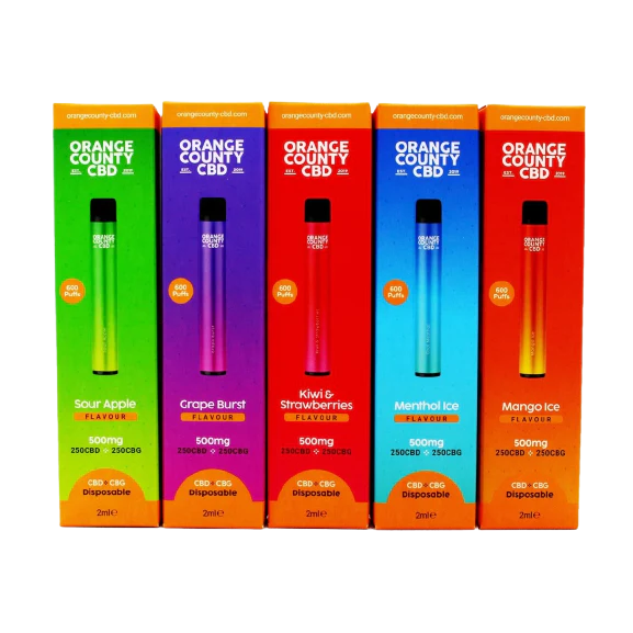 Orange County CBD 500mg Disposable Vape Pen