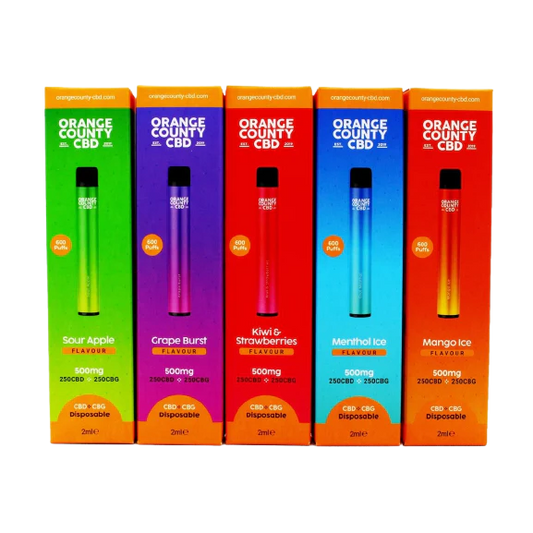 Orange County CBD 500mg Disposable Vape Pen