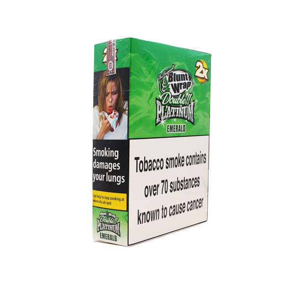 Double Platinum Cigar Wraps - 2 pack (Box of 25)