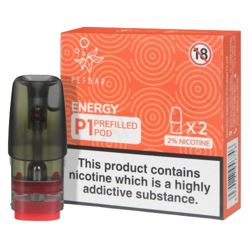 ELF Bar Mate 500 P1 Pre-Filled Pods - Pack of 2