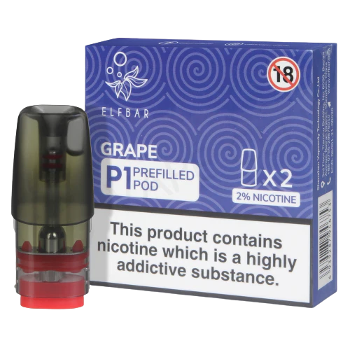 ELF Bar Mate 500 P1 Pre-Filled Pods - Pack of 2