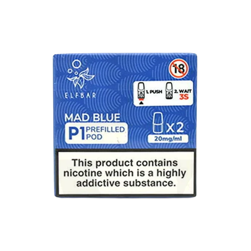 ELF Bar Mate 500 P1 Pre-Filled Pods - Pack of 2