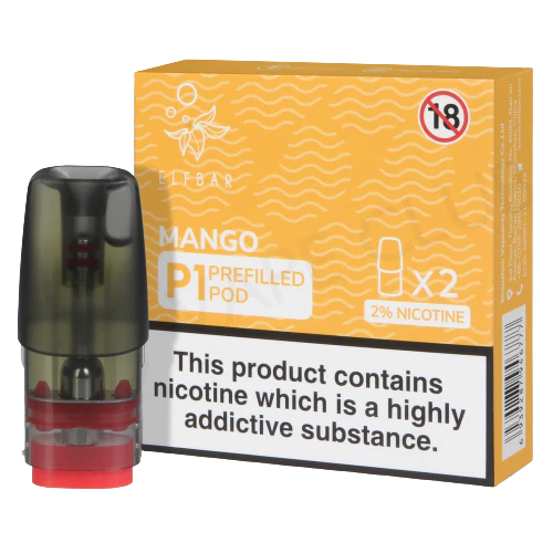 ELF Bar Mate 500 P1 Pre-Filled Pods - Pack of 2