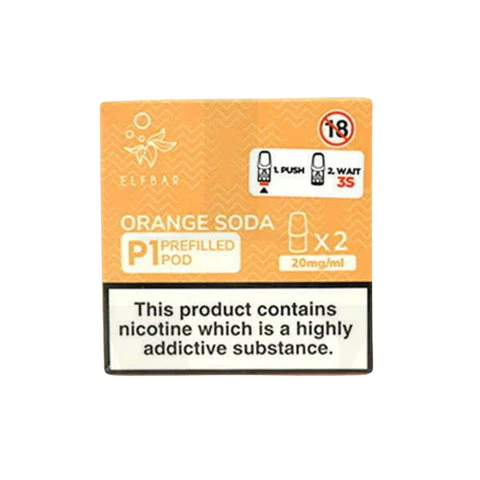 ELF Bar Mate 500 P1 Pre-Filled Pods - Pack of 2