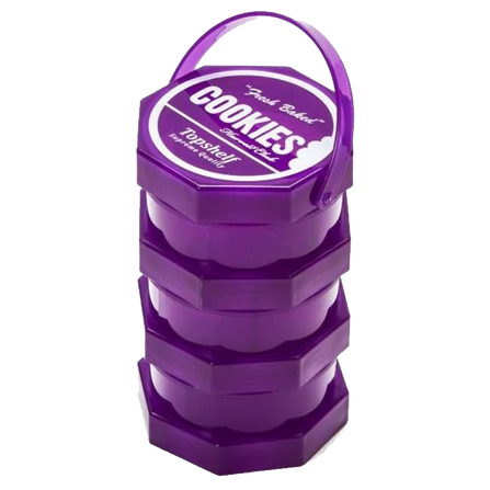 Cookies Topshelf Stackable 3-tier Smellproof Jar (3 Colours)
