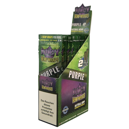 Juicy Jay's Hemp Wraps 2-pack (6 flavours)